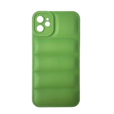 China North Logo Stripper Hot Selling Shockproof Down Jacket Custom Winter Shockproof Phone Case For Iphone 14 13 12 pro max for sale