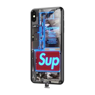 China Customs Light 2023 Shockproof Animation Lead Up Flashing Cell Phone Case With Message/Songs Led Light Phone Case For Iphone 12 13 14 pro for sale