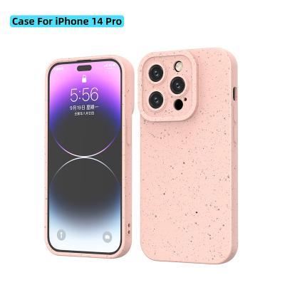 China Factory Price Wholesale Shockproof Cell Phone Case 100% Eco-Friendly Biodegradable Case For Iphone 12 13 14 pro max for sale