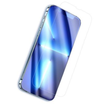 China Anti breaks ; High sheer; Ultra thin ; Premium 99% Transparent Vidrio Templado Hd Clear Tempered Glass Screen Protector For Iphone 14 Pro Max for sale