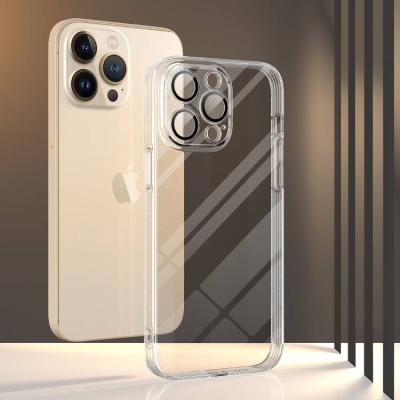 China High Quality Shockproof Shockproof Tpu Mobile Phone Case For iphone 14 pro max with lens protector for sale