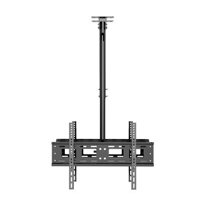 China Cold Rolled Steel Tilt and Swivel Flip Down Ceiling Mount TV Frame Fits 32-55 inch VESA 100*100-450*420 LCD Display for sale