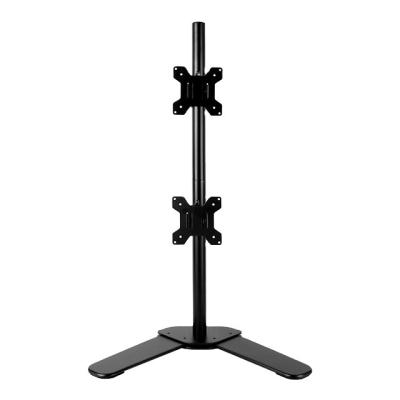 China Alloy Steel Dual Monitor LCD PC Stand Mount 2 Monitor Arm Stand Up To 17.6 Pounds for sale