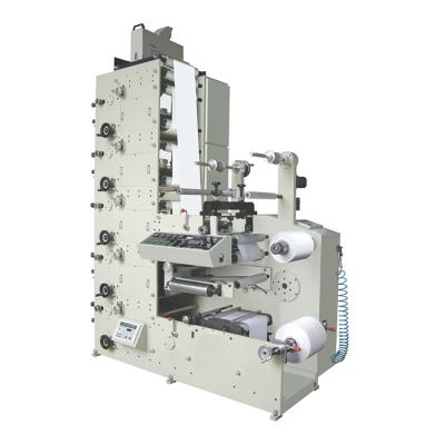 China Factory High Speed ​​4 Color Sticker Label Flexo Printing Machine Low Price for sale