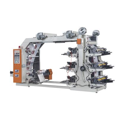 China Factory 4 Color Multicolor Flexo Label Printing Machine for sale