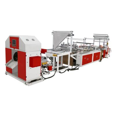 China Factory Plastic PE HDPE LDPE Draw Strip Coreless Garbage Bag Making Machine for sale