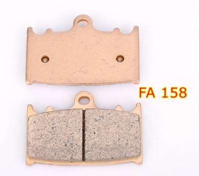 China Sintered utv fa 158 FA158 46.7x69.8x8mm FA158/FA158HH/EPFA158HH Metal Motorcycle ATV Sintered Copper Brake Pads for sale