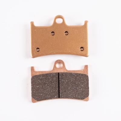 China Copper Motorcycle Sintered Front Brake Pads Use For YAMAHA YZF R1/R6/MT-10/XT 1200 Z/XSR900 for sale