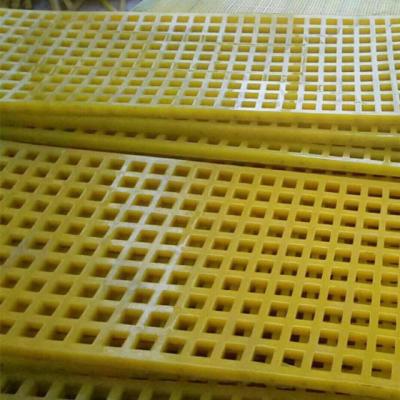 China Dewatering Ultra-fine Soft Ore Polyurethane Vibrating Screen Mesh Shaker Screen For Vibrating Screen For Sand for sale