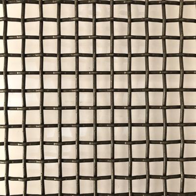 China Plain Weave Wear-Resistant High Curved Manganese Steel Wire Screen Crimped Wire Mesh /Woven Mining Screen Mesh/Vibrating Screen Mesh for sale