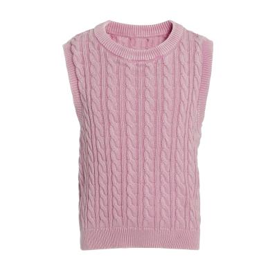 China New Tie Dye Anti-Wrinkle Tie Dye V-Neck Stylish Color V-Neck Cute Knitted Casual Sweater Women Sweater Women Sweater Knit Vest for sale