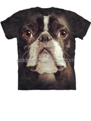 China Wholesale anti pilling anti pilling 3d t shirt /dog clothes 3d t shirts with digital printing from china supplier for sale