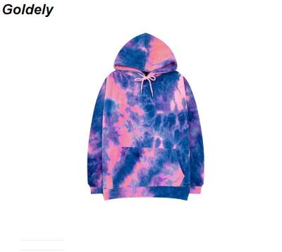 China Anti-pilling anti-pilling popular dye knotting loose hooded sweatshirt men's joker personality trend handsome coat for sale