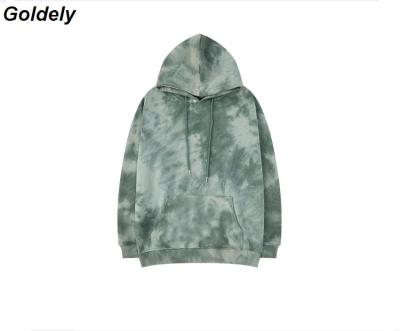 China Anti-pilling anti-pilling couples tie-dye hoody fashion men's hoodie casual large size coat men's jacket new for sale