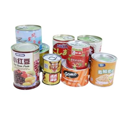 China 500ml Hold Milk Powder Food Grade Empty Round Metal Tin Can For Coffee Beans With Easy Open Lid for sale