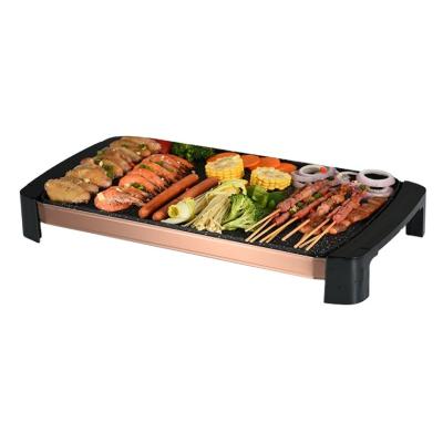 China Hotel Marble Coating Multi Function Electric BBQ Grill Pan - Developer for sale