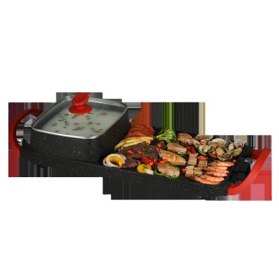 China Sustainable High Quality Multi Aluminum Die Casting Korea Electric Barbecue Grill Pan for sale