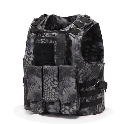 China Durable Outdoor Tactical Adjustable Adult Army Military Fit Vest Airsoft Battle Vest Military Vest For Hunting for sale