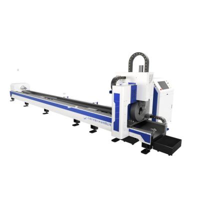 China High Quality CS/SS/AL/CU/Galvanized China Supply 6m Metal Tube CNC Laser Cutting Cutter Machine For Pipe for sale