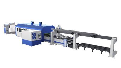 China High Efficiency Labor Cost Saving Automobile Feeding Galvanized Steel Coil Laser Cutting Machine for sale