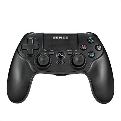 China Hot selling touch buttons SENZE SZ-4003B gamepad BT game controller P4 gamepad wireless radio for PS4 console for sale