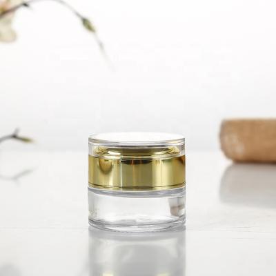 China Wholesale 30g 50g 100g cosmetic luxury matte glass cosmetic glass container with arcylic lid for make up for sale