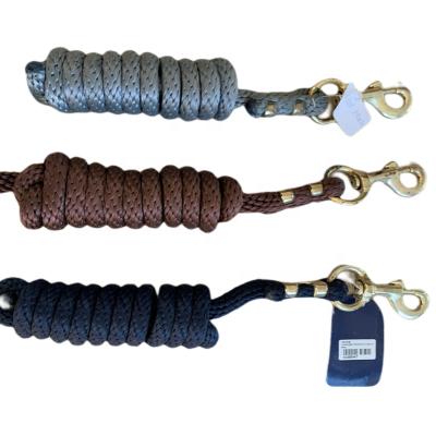 China Equestrian Wholesale Cotton Horse Equipment Cotton Lead Rope for sale