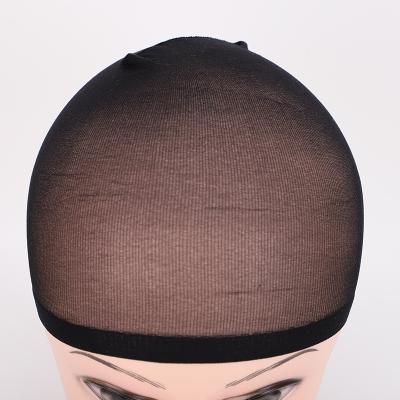 China Black Narrow End Wig Cap Low End Wig Cap Luxury Dome Hairnets Dome Wig Caps Dream, Natural Luxury Wig Cap 2 PC for sale