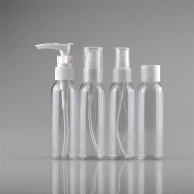 China BEAUTY PACKAGING Cheap 500ml ACP Spray Heavy Duty Fall Cylinder Empty Transparent Plastic Bottles for sale