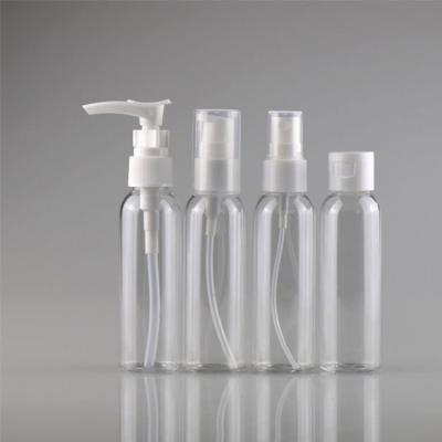 China BEAUTY PACKING Travel 60ml Portable Plastic Bottle Set Empty Bottle Set Travel Size Bottles Set for sale