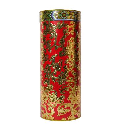 China Recycled materials wholesale high quality luxury custom cylindrical zongzi box for sale