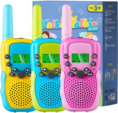 China Child Walkie Talkie 50% Discount Popular Multi Color T388 Kids Walkie Talkie for sale