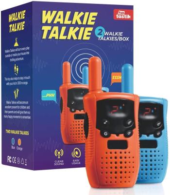 China Outdoor Sports Travel Camping Hiking Hot Sales Customized Color 0.2w Walkie Talkie 200m Range With Sound Systems Equipment For Kids Walkie Talkie Toys for sale