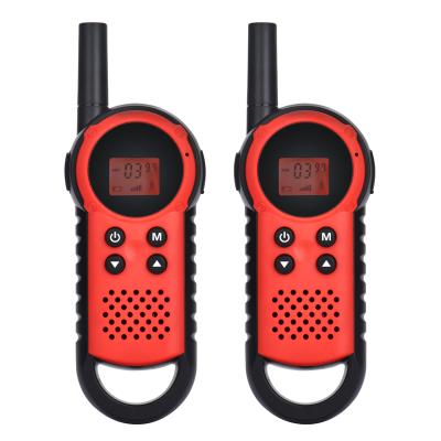 China Outdoor Sports Travel Camping Hiking Kids Outdoor Activities 22 Channels Long Range Mini Radio Hot Sale Cheap Handheld Walkie Talkie ABS For Kids for sale