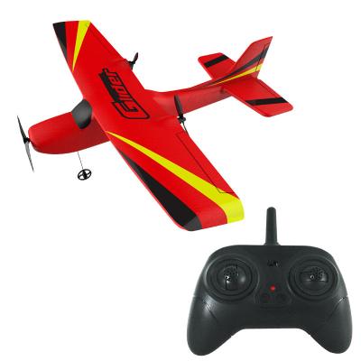 China 2.4G 2CH Flexible and Recycable Medium Foam RC Aircraft EPP Wingspan Gyro Glider Fixed-wing Plane Drones Electric Remote Control Aircraft Model for sale