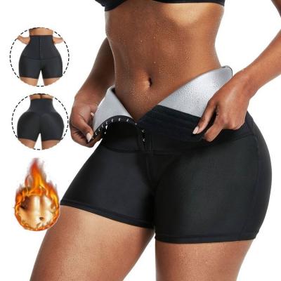 China Hot Selling Custom Made Breathable 6Xl Quilting Neoprene Comfortable Breathable Sweaty Slim Women Sweat Trainer Shapewear Shorts Waist Legging for sale