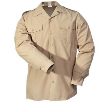 China Military Uniforms Officer Security Uniform TR Antistatic Fabric for sale