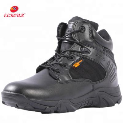 China Breathable Outdoor Tactical Boots Combat Boots Military Black Shoes for sale