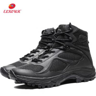 China Lightweight Military Boots Green Beige Black Ultralight Breathable Tactical Combat Boots for sale