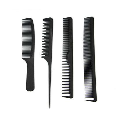 China Salon China Supplier Hair Styleing Tools Professional Hairdressing Carbon Haircut Comb for sale