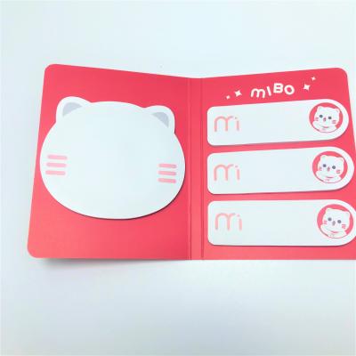 China Factory Price Self Adhesive Customized Personalized Sticky Notes With Hard Cover for sale