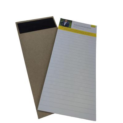 China Customized Logo Printed Small Recycled Wholesale Loose-leaf Meeting Daily Magnet Planner Sticky Memo Pad for sale