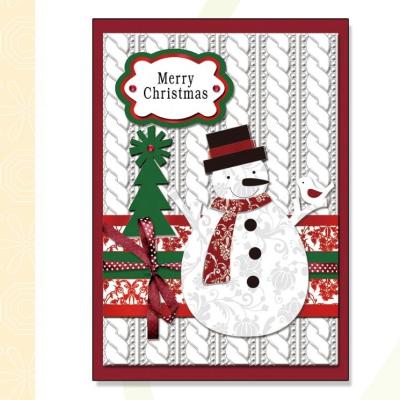 China China Design Craft Paper Gift Professional Hand Made Merry Christmas Greeting Card for sale