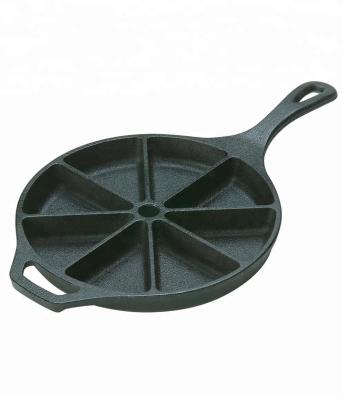 China Disposable Cast Iron Cake Pan With Handle for sale