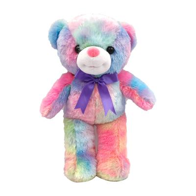 China Custom Stuffed Soft Colorful Toy Lovely Valentines Day Teddy Bear Teddy Bear Teddy Bear For Promotion Or Kid Gift for sale