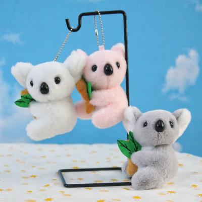 China Custom Made Funny Plush Toy Cute Fun Factory Wholesale Price Doll Keychain Koala Stuffed Animal for sale