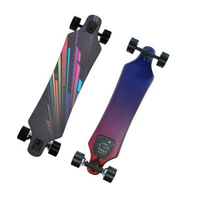 China New Adult Design Integrated Cheap Waterproof Remote Control All Panel Electric Longboard Terrain Skateboard Electric Skateboards for sale