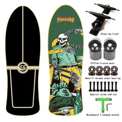 China Hot Selling Custom Skate Boards Old School Surf Skateboard Outdoor Activities Complete Boards For Extreme Sports And Outdoors for sale