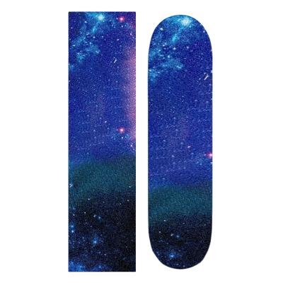 China Adult OEM Skateboard Stickers Waterproof and Non-Slip 80AB Sandpaper Custom Printed Logo Skateboard Griptape Skateboard Grip Tape for sale