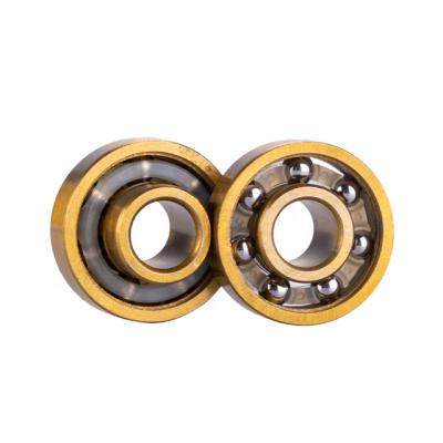 China Skateboard Bearings 608 Ceramic Hybrid Ball Bearing Bearing 8 PCS Skateboard Roller Skating Wheel Bearings for sale